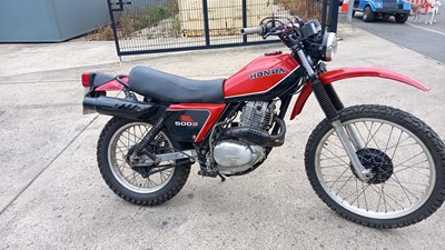 Lot 661 - 1981 HONDA XL500S