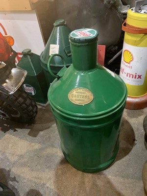 Lot 21 - CASTROL 10 GALLON GREEN CAN
