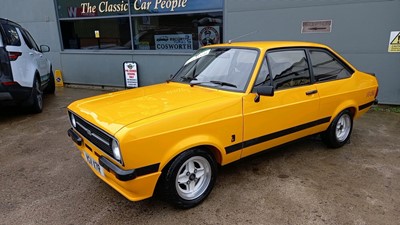 Lot 50 - 1976 FORD ESCORT RS 2000