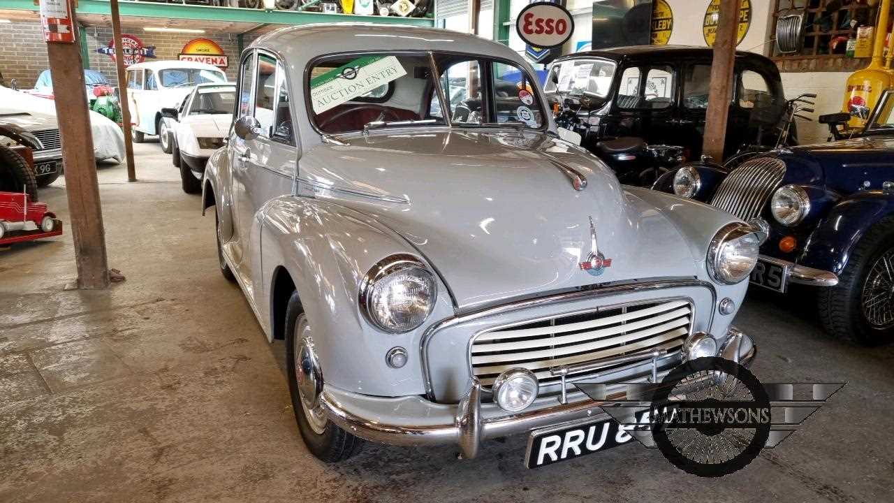 Lot 228 - 1955 MORRIS MINOR