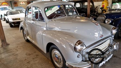 Lot 228 - 1955 MORRIS MINOR