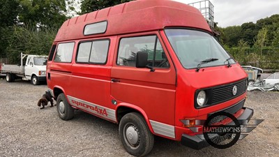 Lot 256 - 1987 VOLKSWAGEN T25 4X4 SYNCRO