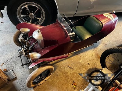 Lot 421 - MORGAN 3 WHEEL PEDAL CAR