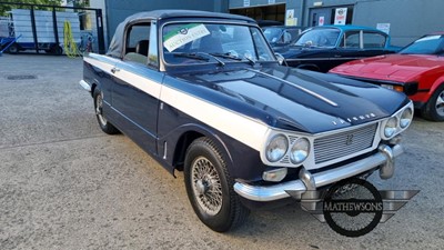 Lot 272 - 1968 TRIUMPH VITESSE