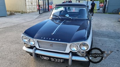 Lot 272 - 1968 TRIUMPH VITESSE
