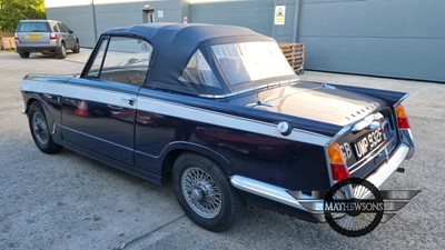 Lot 272 - 1968 TRIUMPH VITESSE