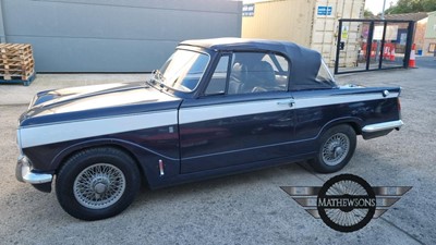 Lot 272 - 1968 TRIUMPH VITESSE