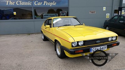 Lot 342 - 1983 FORD CAPRI INJECTION 2.8I