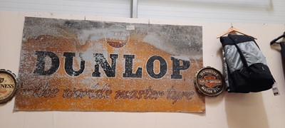 Lot 15 - LARGE DUNLOP SIGN