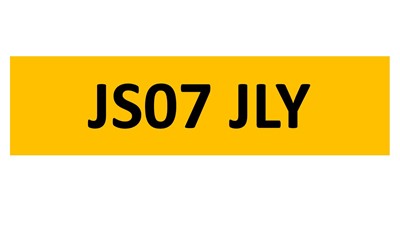 Lot 596 - REGISTRATION ON RETENTION - JS07 JLY