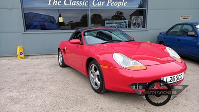 Lot 598 - 2000 PORSCHE BOXSTER S TIPTRONIC