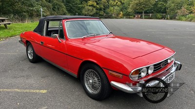 Lot 602 - 1975 TRIUMPH STAG