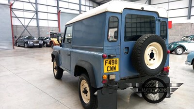 Lot 306 - 1989 LAND ROVER 90 4C REG DT DIESEL