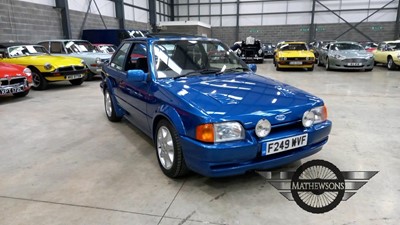 Lot 624 - 1988 FORD ESCORT RS TURBO