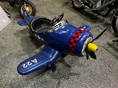 Lot 212 - CORSAIR PEDAL AEROPLANE