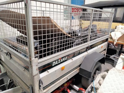 Lot 216 - CAGED SIDE TRAILER