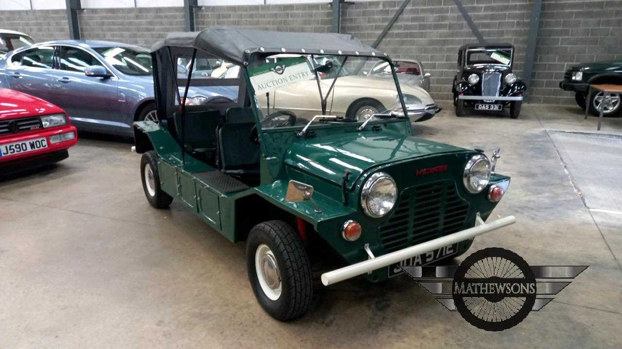 Lot 48 - 1967 MORRIS MINI MOKE