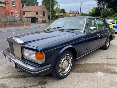 Lot 258 - 1986 ROLLS ROYCE SILVER SPIRIT