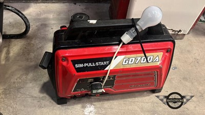 Lot 431 - KAWASAKI GENERATOR