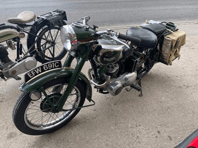 Lot 27 - 1965 TRIUMPH TRW 500