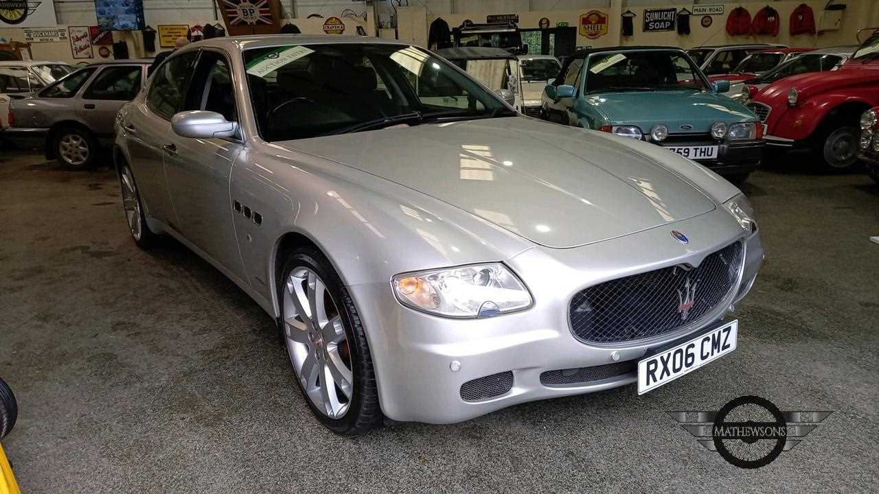 Lot 63 - 2006 MASERATI QUATTROPORTE AB4 S-A