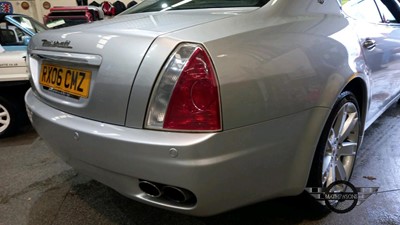 Lot 63 - 2006 MASERATI QUATTROPORTE AB4 S-A
