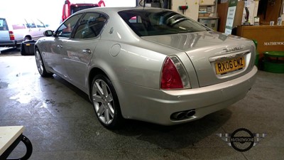 Lot 63 - 2006 MASERATI QUATTROPORTE AB4 S-A