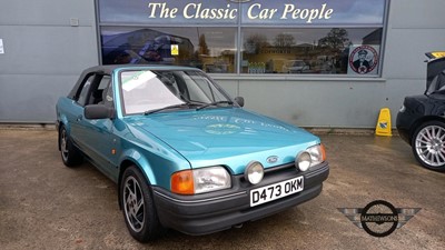 Lot 47 - 1987 FORD ESCORT CABRIOLET