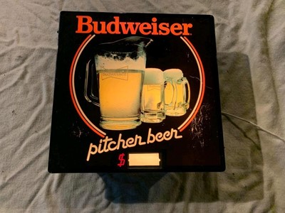 Lot 77 - LIGHT UP BUDWEISER SIGN