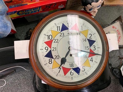 Lot 117 - RAF ROUND WALL CLOCK