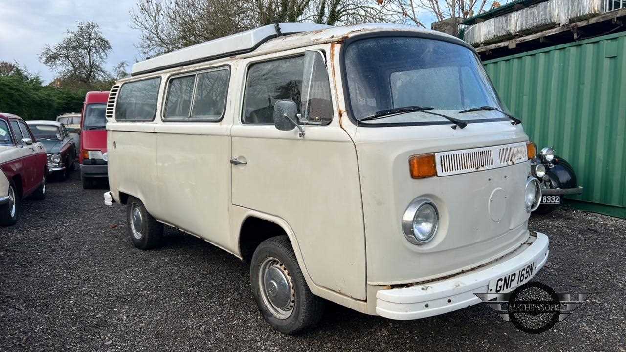 Lot 14 - 1974 VOLKSWAGEN CAMPER T2