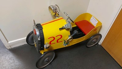 Lot 543 - YELLOW PEDAL CAR