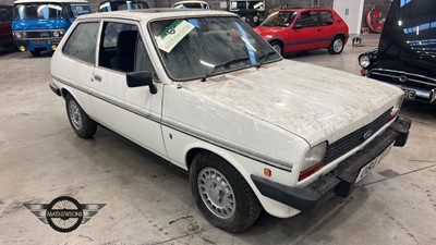 Lot 60 - 1982 FORD FIESTA GHIA