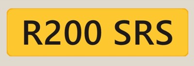 Lot 332 - R200 SRS REGISTRATION ON RETENTION