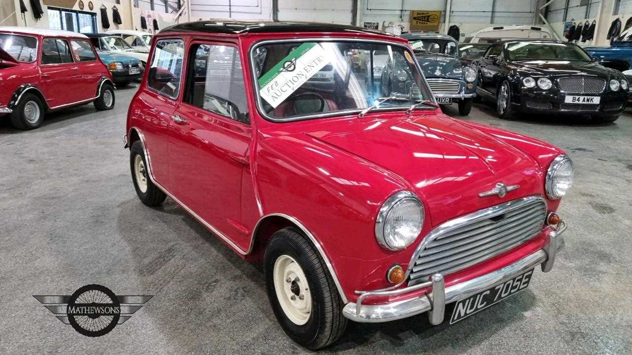 Lot 209 - 1967 MORRIS MINI COOPER MK1