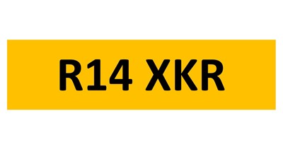 Lot 187-3 - REGISTRATION ON RETENTION - R14 XKR