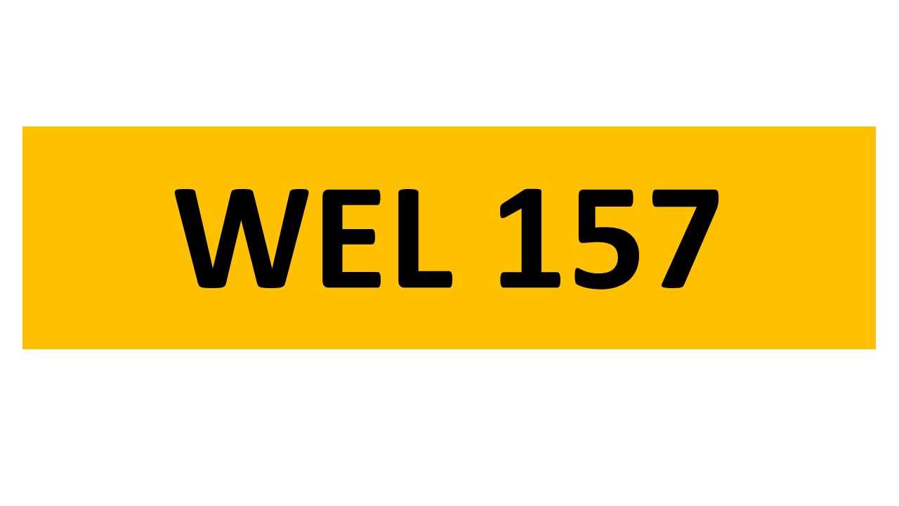 Lot 117 - REGISTRATION ON RETENTION - WEL 157