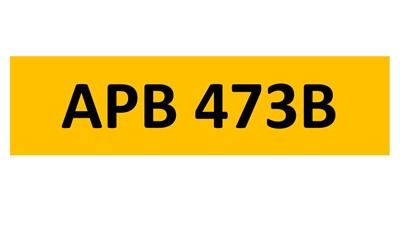 Lot 102-3 - REGISTRATION ON RETENTION - APB 473B