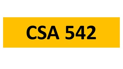 Lot 154-3 - REGISTRATION ON RETENTION - CSA 542