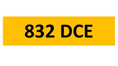 Lot 28-3 - REGISTRATION ON RETENTION - 832 DCE