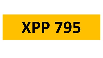 Lot 166-3 - REGISTRATION ON RETENTION - XPP 795