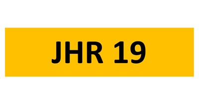 Lot 133-3 - REGISTRATION ON RETENTION - JHR 19