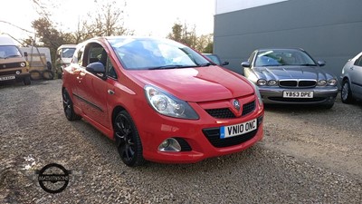 Lot 91 - 2010 VAUXHALL CORSA VXRACING