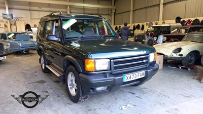 Lot 185 - 2000  LAND ROVER DISCOVERY V8I XS AUTO