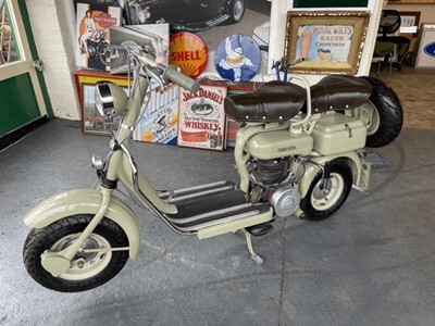 Lot 165 - 1952 LAMBRETTA 125 MODEL D MK1
