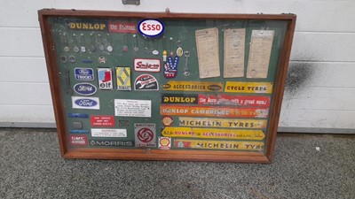 Lot 211 - DISPLAY OF MEMORABILIA INCLUDING LOGBOOKS