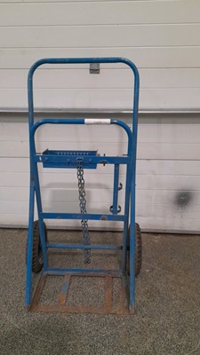 Lot 215 - GAS BOTTLE TROLLEY