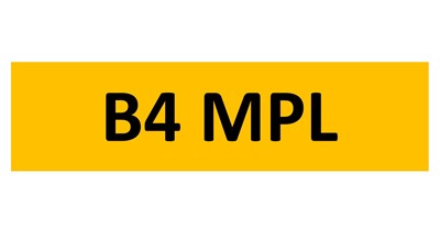 Lot 205-3 - REGISTRATION ON RETENTION - B4 MPL