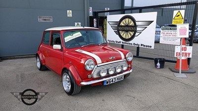 Lot 52 - 2000 ROVER MINI COOPER
