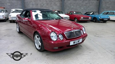 Lot 120 - 2001 MERCEDES CLK 320 ELEGANCE AUTO